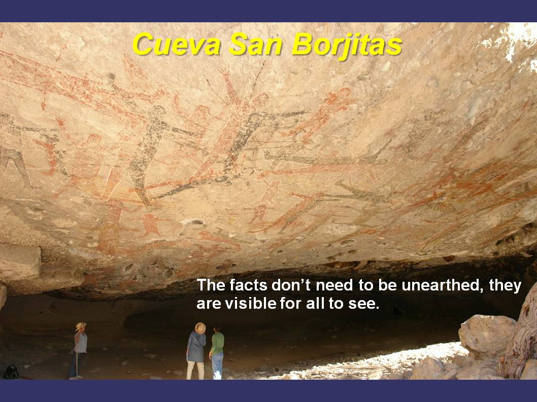 This is the entrance to Cueva San Borjitas.  Our guides on this visit in January 2010 were Maria Eugenia Flores and her son Chino Gorosave.